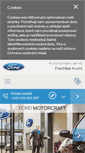 Mobile Screenshot of fordkruml.cz